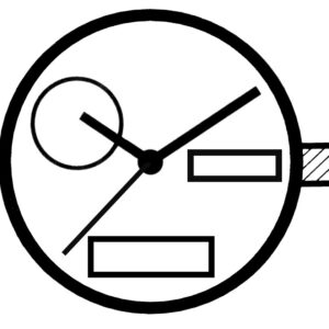 Kleinuhrwerk Quarz Citizen C430 SC, LCD 3, LCD6, LCD 10