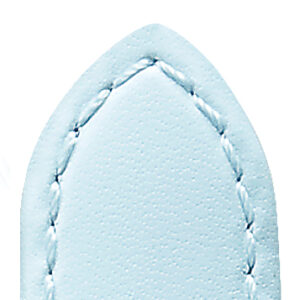 Lederband Lifestyle 18mm hellblau genäht