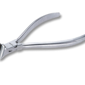 Regleuse-Schrägschneider vernickelt mit durchgestecktem Gewerbe.