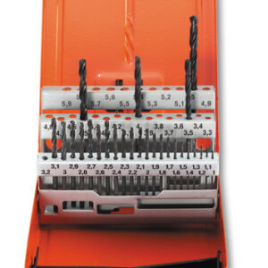 HSS-Spiralbohrer-Sortiment mit Bohrer-Ø von 1,00 bis 5,00 mm