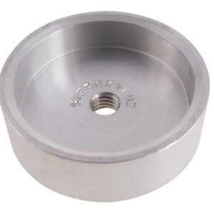 Aluminiumdruckstück 27 mm, tief