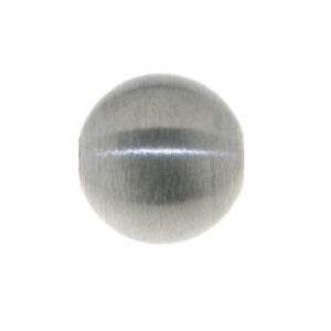 Kugelschließe mit Wechselmechanik, Edelstahl, mattiert, Kugel Ø14,00