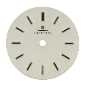 Zifferblatt Ø 19 mm weiß, zum Kleben