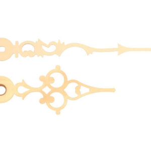 Zeigerpaar Euronorm Antik gelb Minutenzeiger-L:76/ 51mm