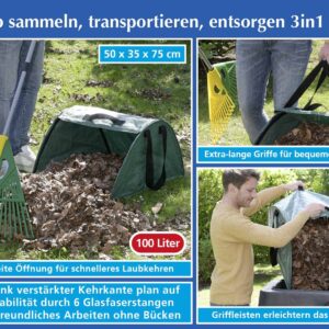 Laubsammler mit Kehrkante