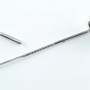 935er Reversnadel mit 1,51 ct. White Opal aus Australien