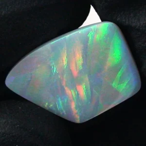 9,17 ct White Opal Multicolor Edelstein Lightning Ridge Australien
