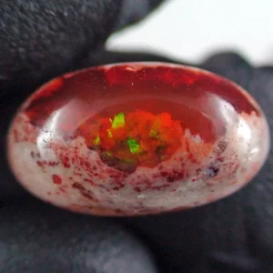 9,14 ct Feuer Opal, Multicolor Edelstein aus Mexiko