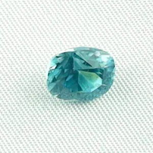 natürlicher 3,92 ct Blauer Zirkon Edelstein Schmuckstein