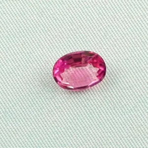 1,68 ct Turmalin Pinker Oval Facettierter Rubellit Edelstein Schmuckstein
