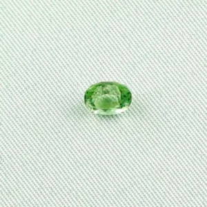 1,04 ct Turmalin Grüner Verdelith Oval Facettiert Tourmalin Schmuckstein