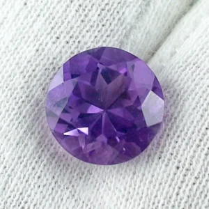 Violetter Amethyst 4,74 ct Round Brillant Cut