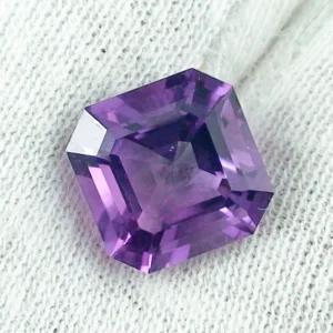 Violetter Amethyst 4,22 ct Octagon Asher Cut