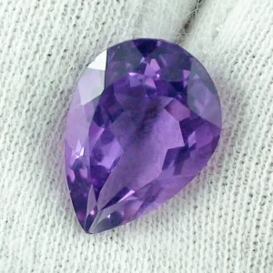 Violetter Amethyst 5,40 ct Pear Cut