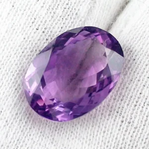 Violetter Amethyst 7,42 ct Oval Portuguese Cut