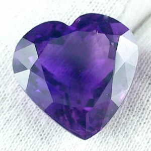 17,32 ct. AAA Amethyst im Herzschliff