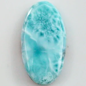 34,04 ct Larimar Edelstein – Natürlicher unbehandelter Heilstein aus der Karibik