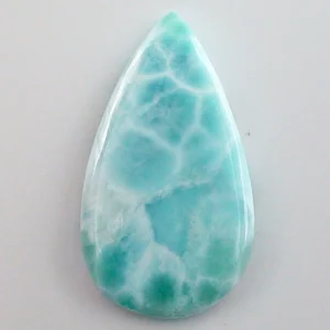 33,96 ct Larimar Edelstein – Natürlicher unbehandelter Heilstein aus der Karibik