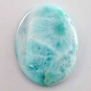 28,86 ct Larimar Edelstein – Natürlicher unbehandelter Heilstein aus der Karibik
