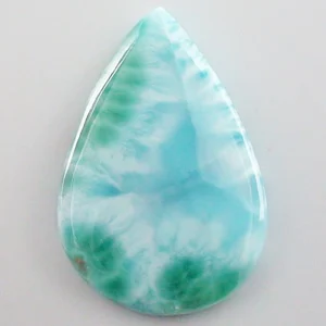 34,67 ct Larimar Edelstein – Natürlicher unbehandelter Heilstein aus der Karibik