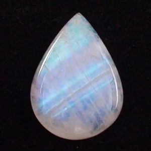 28,43 ct Mondstein mit  Blautönen - Blauer Heilstein mit Zertifikat