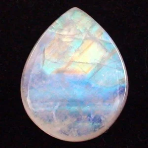 32,63 ct Mondstein mit  Blautönen - Blauer Heilstein mit Zertifikat