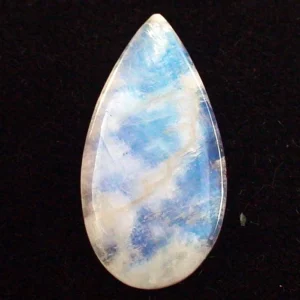 36,96 ct Mondstein mit  Blautönen - Blauer Heilstein mit Zertifikat