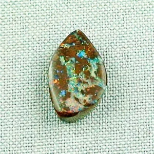12,10 ct Boulder Opal Roter Opalstein Multicolor Regenbogen