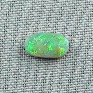 Lightning Ridge Black Crystal Opal 2,22 ct Grüner Multicolor Vollopal