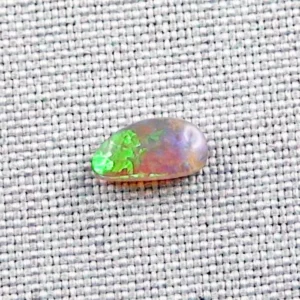 Black Crystal Opal 1,02 ct Multicolor Vollopal Lightning Ridge