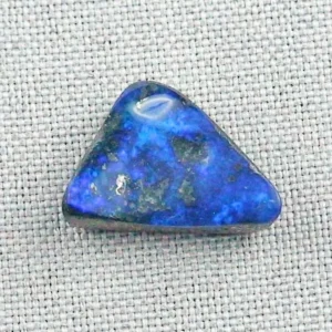 Blauer Boulder Opal 10,23 ct Boulderopal Schmuckstein für Opalschmuck