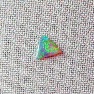 0,76 ct. Black Crystal Opal Multicolor 8,11 x 8,19 x 2,19 mm