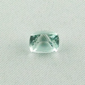 5,54 ct Blauer Aquamarin Schmuckstein Edelstein Kissenschliff