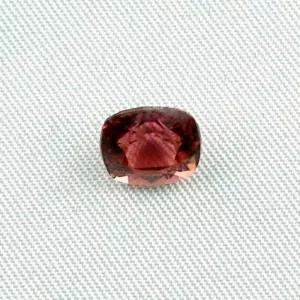 1,96 ct Turmalin Rubellit Edelstein Kissenschliff Roter Schmuckstein