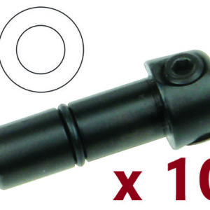 GRS QC-Werkzeughalter für Stichelschaft flach Inhalt 10 Stück