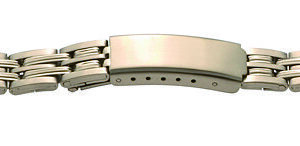 Metallband Edelstahl 14mm gelb PVD, mattiert/poliert