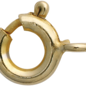 Federring Gold 585/-Gg Ø 5,00mm ohne Bund