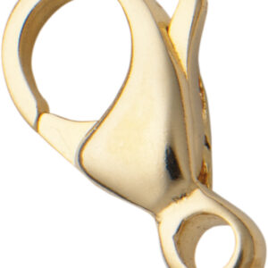 Karabiner gewölbt Tombak 11,00mm gegossen