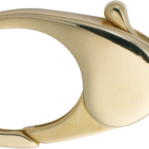 Karabiner gewölbt Tombak 30,00mm gegossen