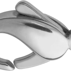 Karabiner gewölbt Silber 925/- 20,00mm gegossen