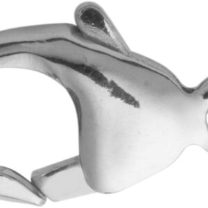 Karabiner gewölbt Silber 925/- 11,00mm gestanzt