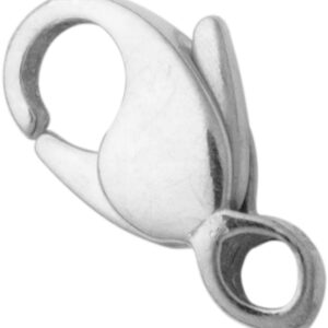 Karabiner flach Silber 925/- 8,50mm gegossen