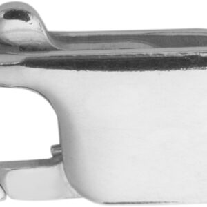 Karabiner flach Silber 925/- 14,00mm gestanzt