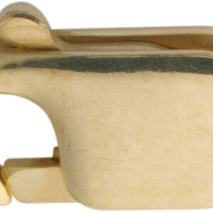 Karabiner flach Gold 750/-Gg 10,00mm gestanzt