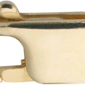 Karabiner flach Gold 585/-Gg 14,00mm gestanzt