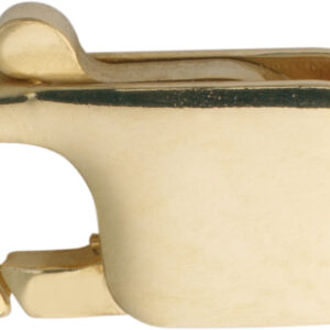 Karabiner flach Gold 585/-Gg 16,00mm gestanzt