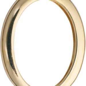 Ketten-Clip Gold 585/-Gg, oval L 22,1 x B 17,3 mm