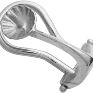 Ohrclip-Mechanik Gold 750/-Wg mit Perlschale Ø 5,00mm