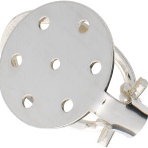 Ohrclip-Mechanik Silber 925/- mit Platte Ø 12,00mm