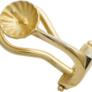 Ohrclip-Mechanik Gold 750/-Gg mit Perlschale Ø 6,00mm